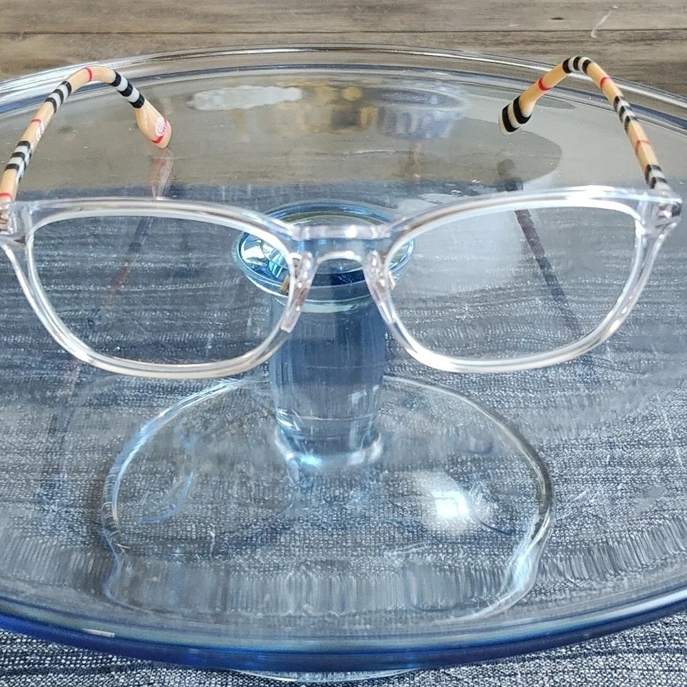 New Burberry Transparent Frame BE2371D